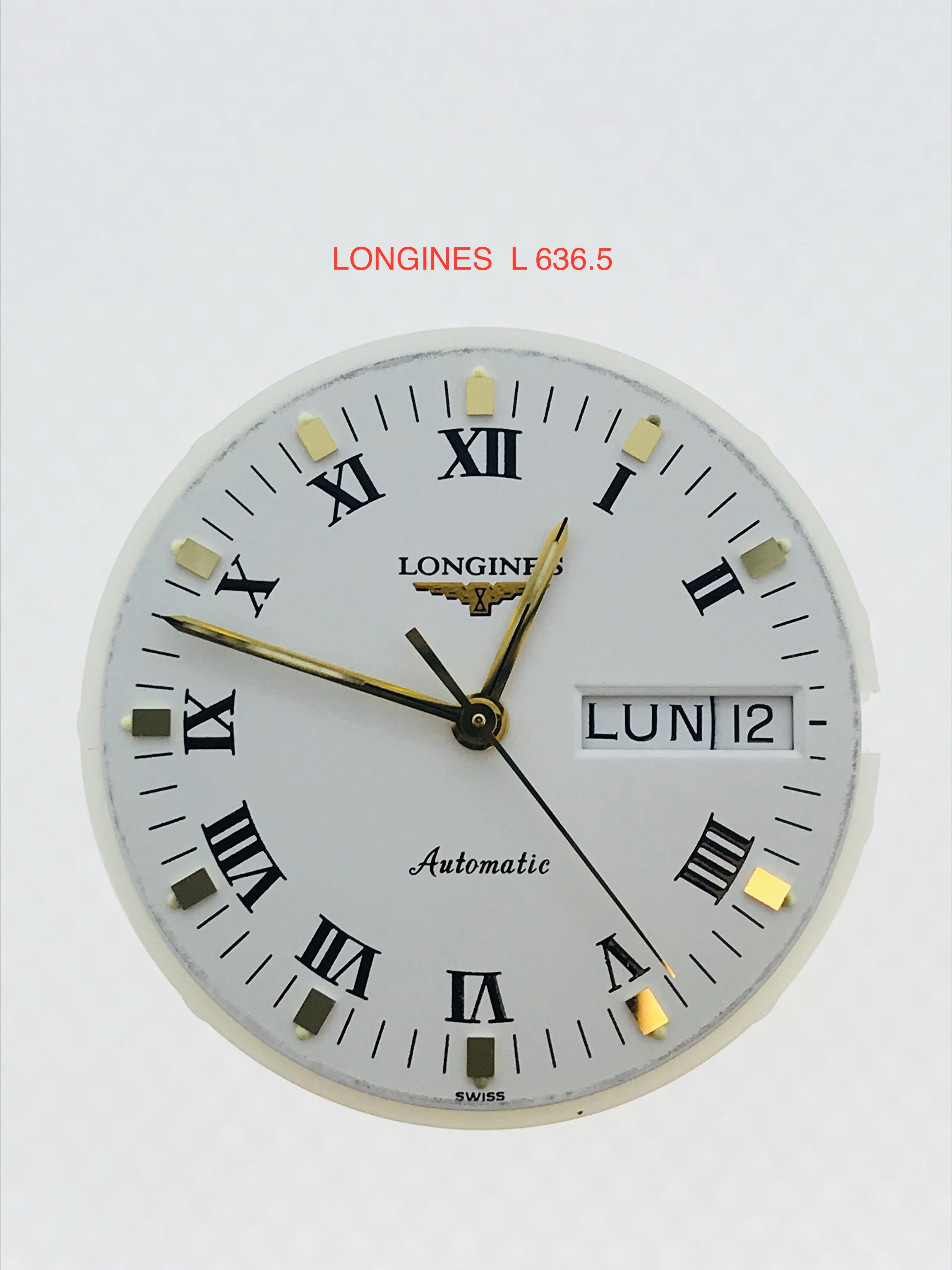 MECHANISM MOVEMENT USED LONGINES Cal.L636.5 Vip Gioielli